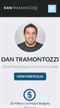 Mobile Screenshot of dantramontozzi.com